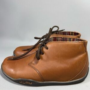 KURU Aalto Brown Leather Chukka Ankle Boots